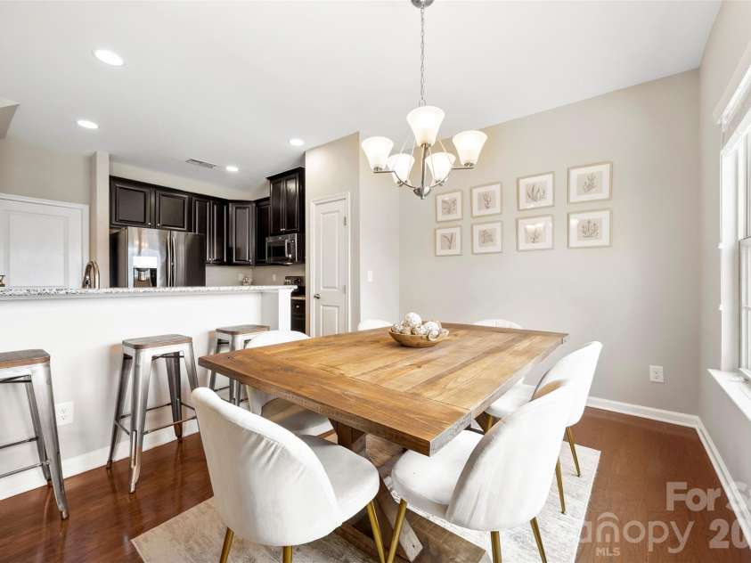 3216 Morgan Clark Road, Charlotte, NC 28208.  MLS# CAR4393148, YatesRealty ID 33598. Dining Area