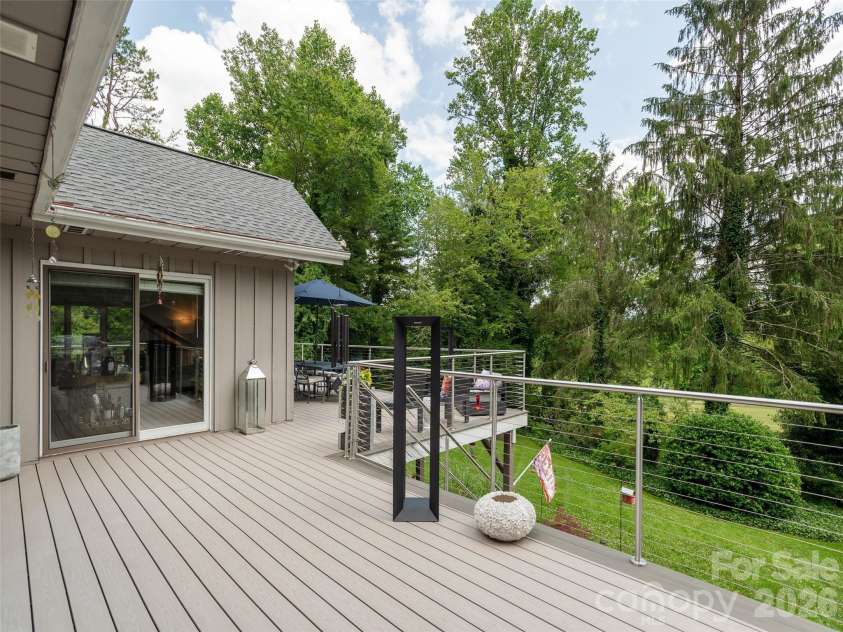 30 Fairway Drive, Etowah, NC 28729.  MLS# CAR4342625, YatesRealty ID 3360. Composite decking