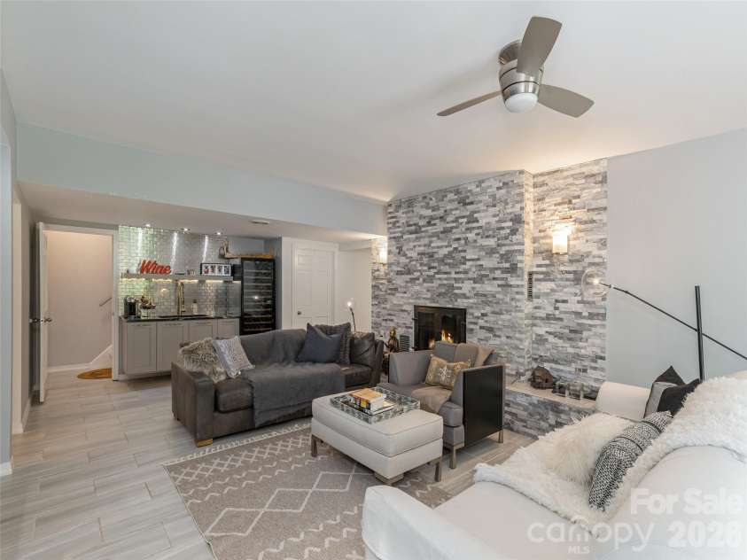 30 Fairway Drive, Etowah, NC 28729.  MLS# CAR4342625, YatesRealty ID 3360. Family room