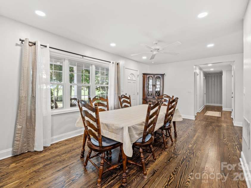 3825 Stack Road, Monroe, NC 28112.  MLS# CAR4286648, YatesRealty ID 33606. Dinning