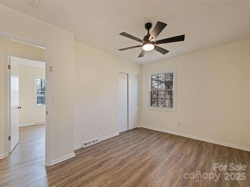 129 Willowbrook Road, Hendersonville, NC 28792.  MLS# CAR4324959, YatesRealty ID 33607. Primary Bedroom 