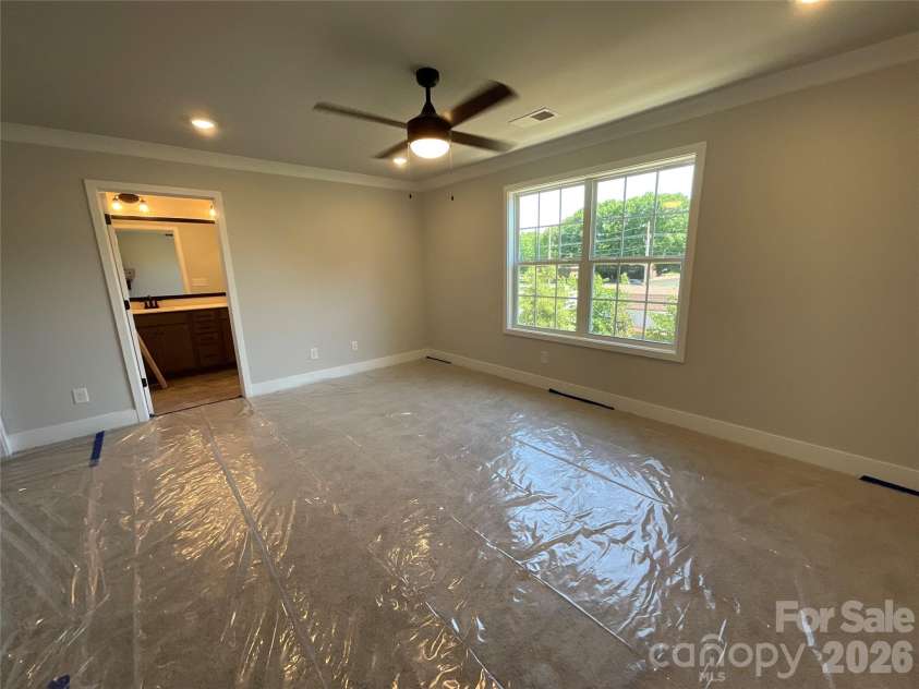 716 Pinecone Drive, Gastonia, NC 28056.  MLS# CAR4341021, YatesRealty ID 33608. Primary bedroom