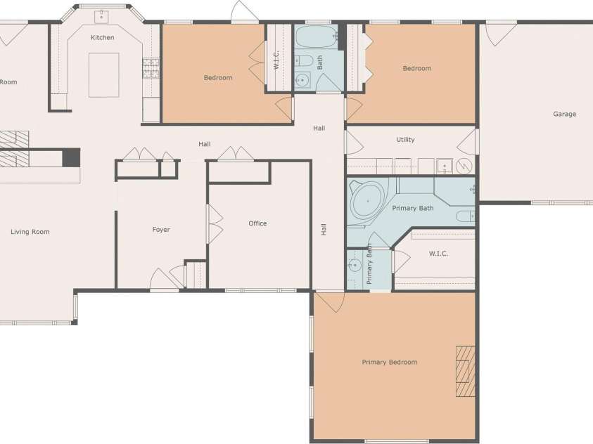 35 Beaumont Drive, Hendersonville, NC 28739.  MLS# CAR4293793, YatesRealty ID 33609. Floor plan