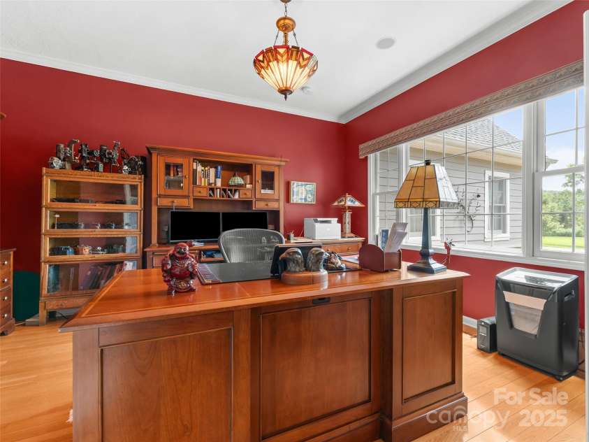 35 Beaumont Drive, Hendersonville, NC 28739.  MLS# CAR4293793, YatesRealty ID 33609. Office/ Library