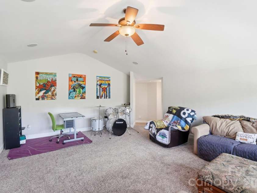 5217 Firebrick Lane, Concord, NC 28025.  MLS# CAR4383489, YatesRealty ID 33612. Upstairs Bonus Room