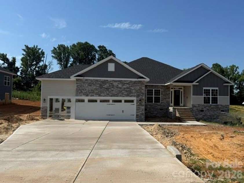 1215 Gardenia Drive, Mt Ulla, NC 28125.  MLS# CAR4375396, YatesRealty ID 33614. Current Stage of Construction 6.12.26