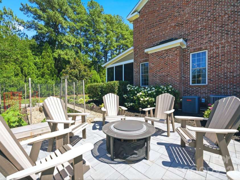 16000 Sunset Drive, Huntersville, NC 28078.  MLS# CAR4389802, YatesRealty ID 33616. Fire Pit Area - Water Views