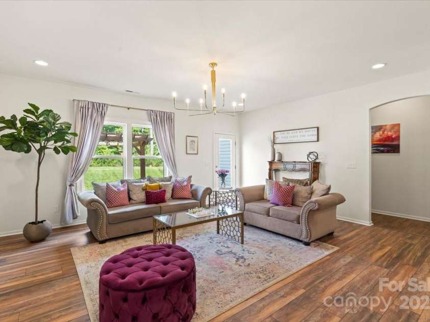 3019 Riker Street, Clover, SC 29710.  MLS# CAR4276146, YatesRealty ID 33624. Spacious open living room