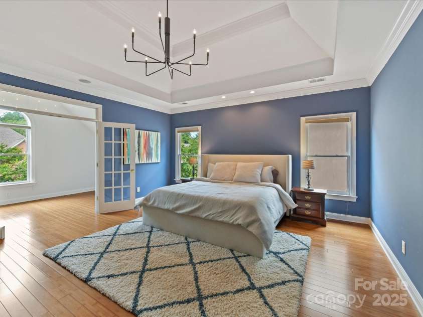 7717 Quail Park Drive, Charlotte, NC 28210.  MLS# CAR4289882, YatesRealty ID 33625. Primary Bedroom