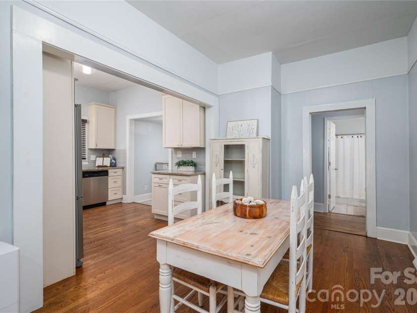 58 4th Street, Cramerton, NC 28032.  MLS# CAR4392035, YatesRealty ID 33628. Dining Area