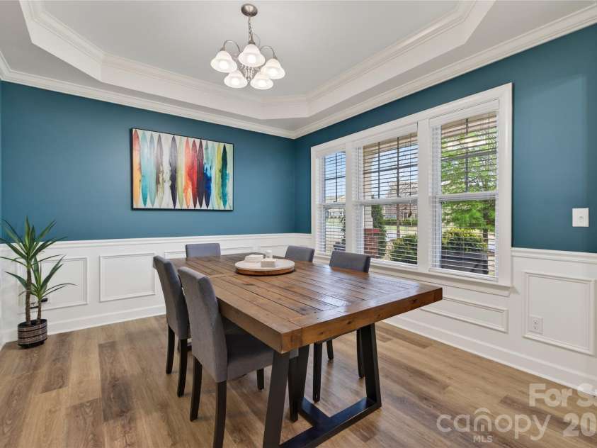 15109 Ockeechobee Court, Mint Hill, NC 28227.  MLS# CAR4392005, YatesRealty ID 33638. Formal Dining Room