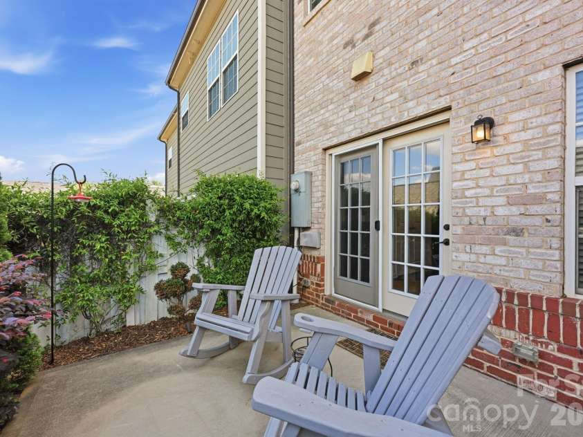 1353 Jacemans Way, Cornelius, NC 28031.  MLS# CAR4382389, YatesRealty ID 33645. Back Patio