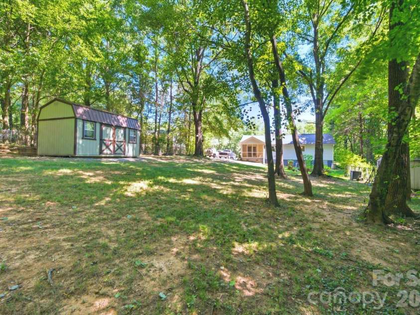 1949 Ridge Road, Clover, SC 29710.  MLS# CAR4396969, YatesRealty ID 33646. Shaded yard