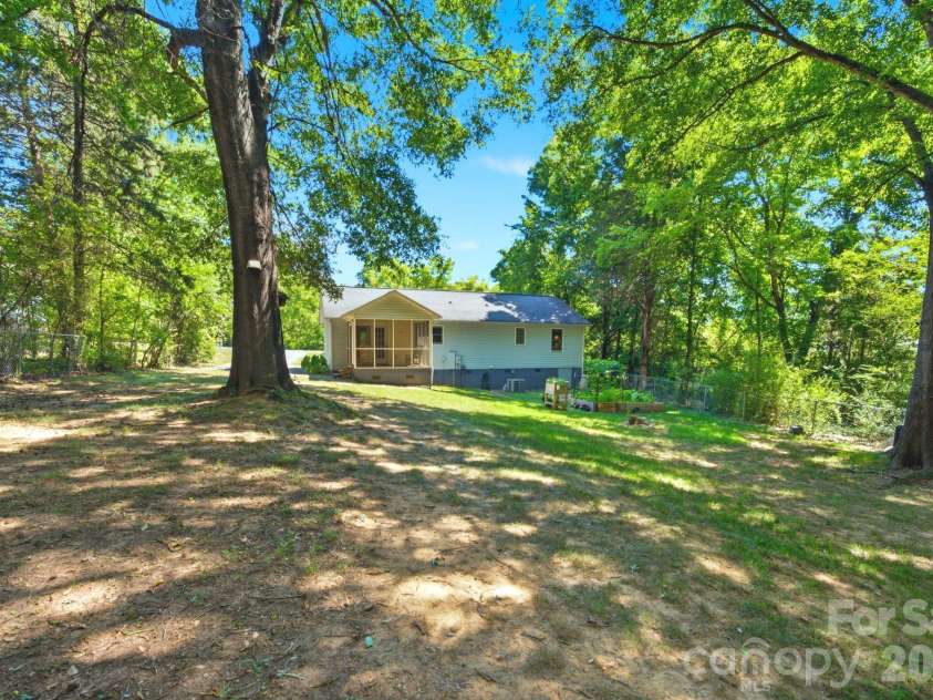 1949 Ridge Road, Clover, SC 29710.  MLS# CAR4396969, YatesRealty ID 33646. Shaded yard