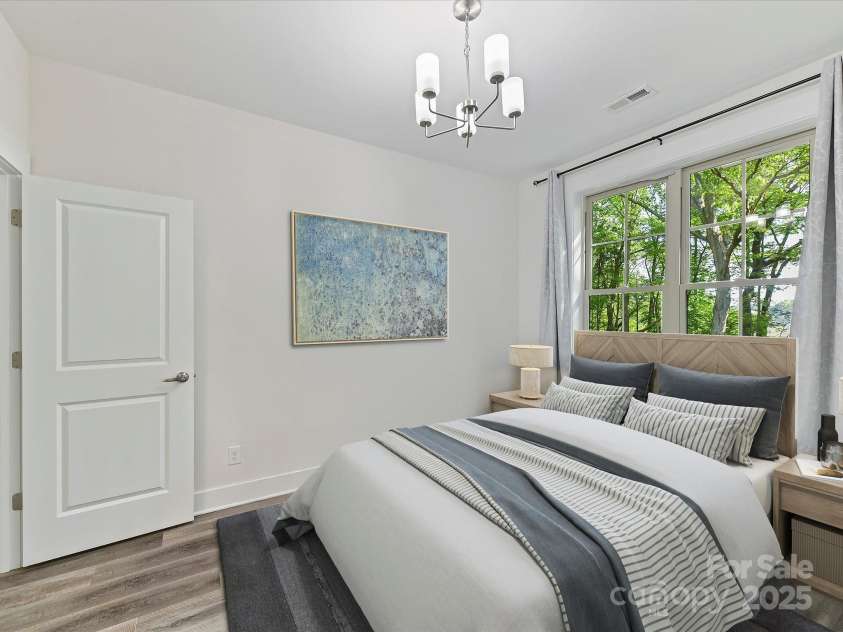 1409 Bloomsberry Lane, Waxhaw, NC 28173.  MLS# CAR4247521, YatesRealty ID 33651. Second bedroom with ensuite and access to bonus room