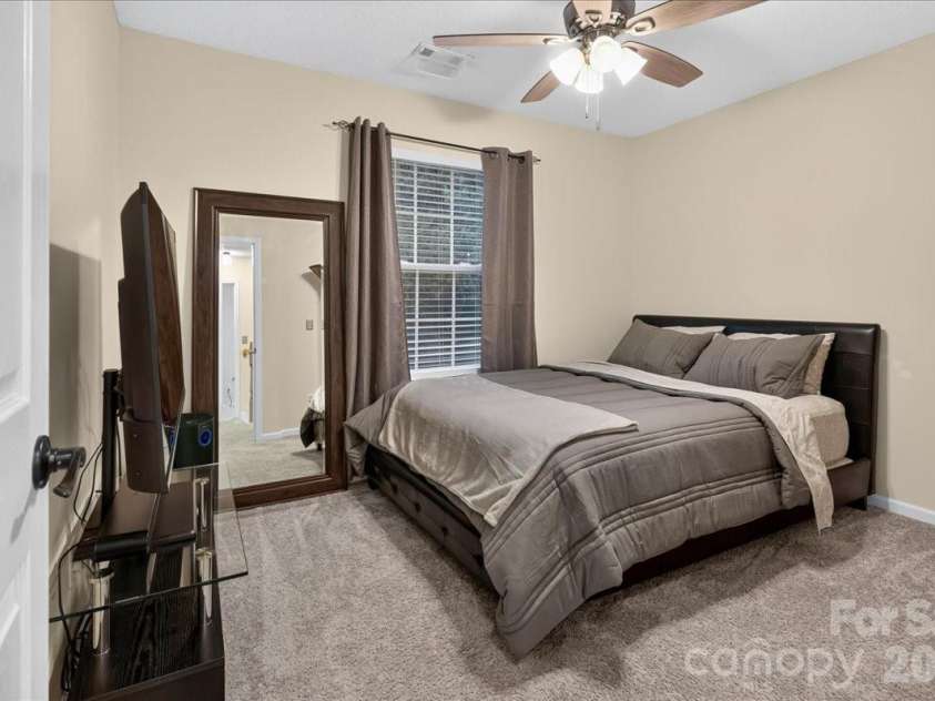 1519 Dillwin Road, Rock Hill, SC 29732.  MLS# CAR4282630, YatesRealty ID 33653. Comfortable bedroom with brand-new carpet.