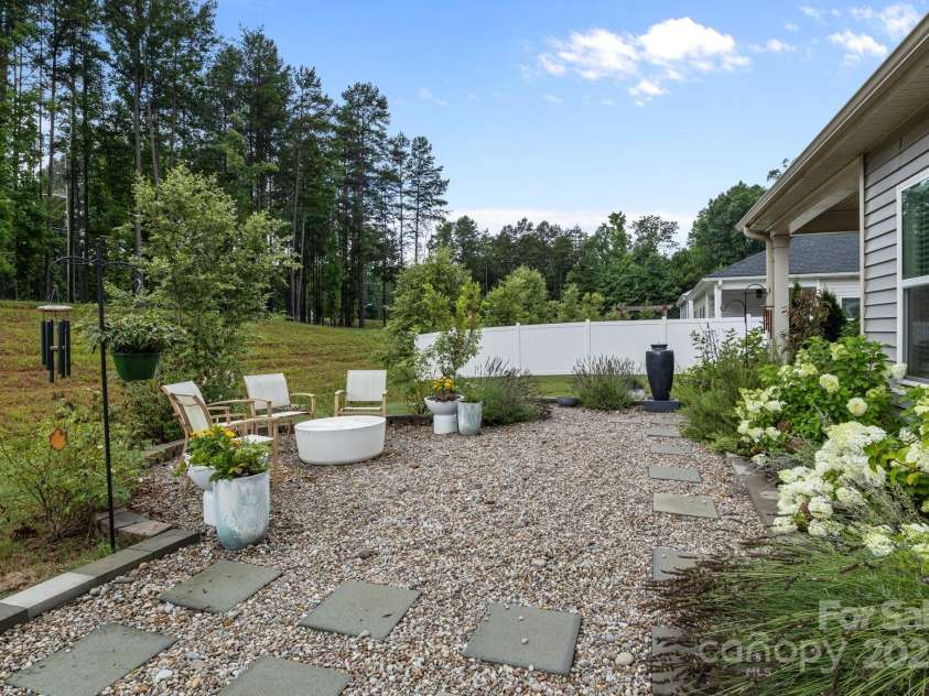 9021 Myrna Drive, Gastonia, NC 28056.  MLS# CAR4279877, YatesRealty ID 33656. Herb garden