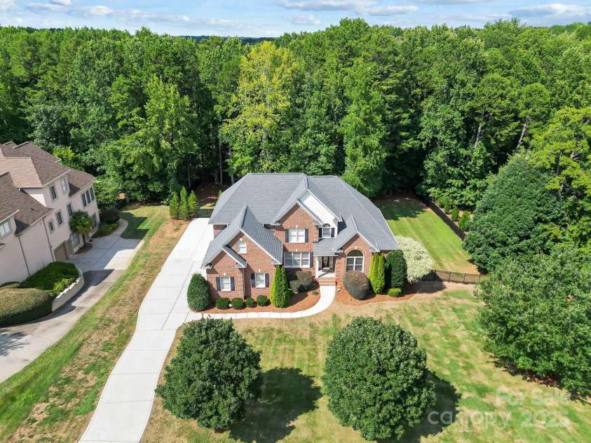 15035 Davis Trace Drive, Mint Hill, NC 28227.  MLS# CAR4282469, YatesRealty ID 33659. Aerial View