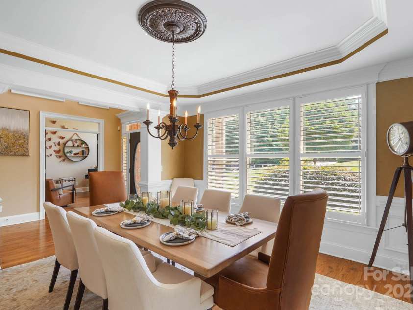 15035 Davis Trace Drive, Mint Hill, NC 28227.  MLS# CAR4282469, YatesRealty ID 33659. Dining Room