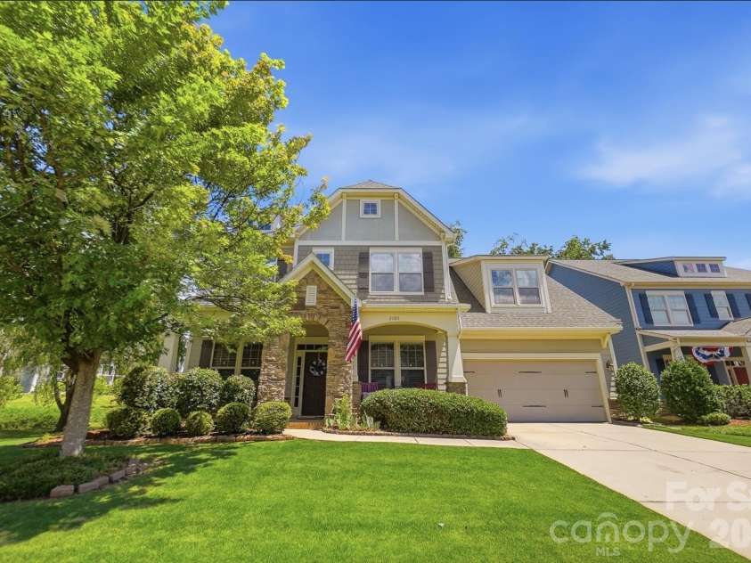2105 Kinder Oak Drive, Indian Trail, NC 28079.  MLS# CAR4392329, YatesRealty ID 33667. 