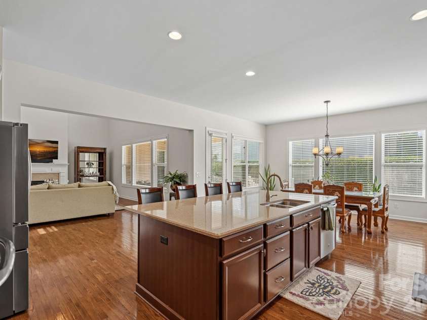 10654 Rippling Stream Drive, Concord, NC 28027.  MLS# CAR4387209, YatesRealty ID 33670. Open Design great for entertaining