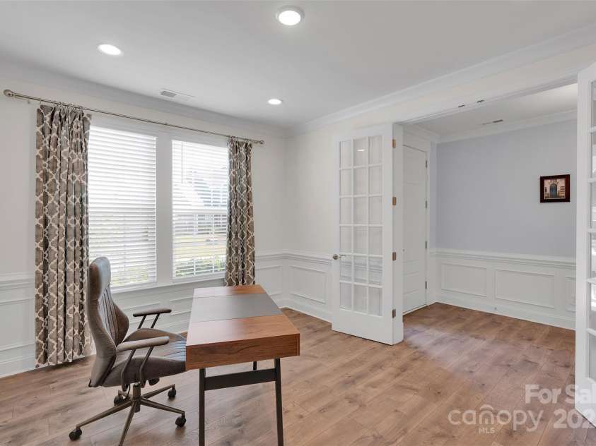 8095 Woodline Lane, Denver, NC 28037.  MLS# CAR4293110, YatesRealty ID 33672. Office looking out to front entry