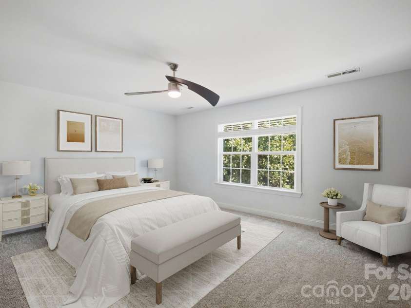 983 Jerry Lees Way, Denver, NC 28037.  MLS# CAR4394495, YatesRealty ID 33679. 4th bedroom AI virtually staged private guest suite