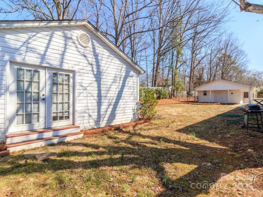 1003 Oak Hill Drive, Monroe, NC 28112.  MLS# CAR4225287, YatesRealty ID 3368. DETACHED SHED/MAN CAVE/WORKSHOP