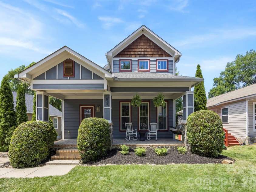 1823 Allen Street, Charlotte, NC 28205.  MLS# CAR4378484, YatesRealty ID 33683. 