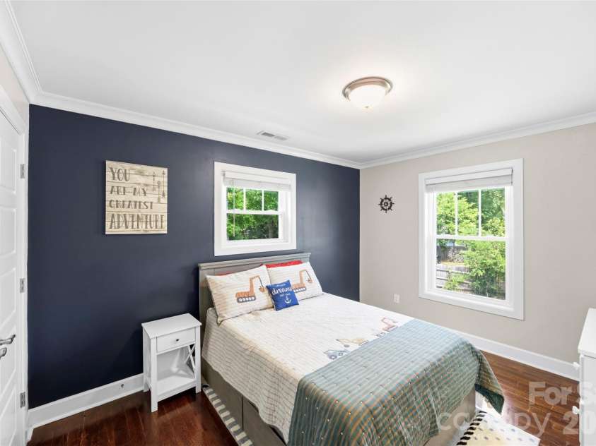 1823 Allen Street, Charlotte, NC 28205.  MLS# CAR4378484, YatesRealty ID 33683. Bedroom #3