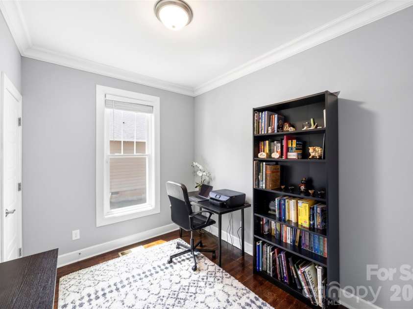1823 Allen Street, Charlotte, NC 28205.  MLS# CAR4378484, YatesRealty ID 33683. Office Main Level