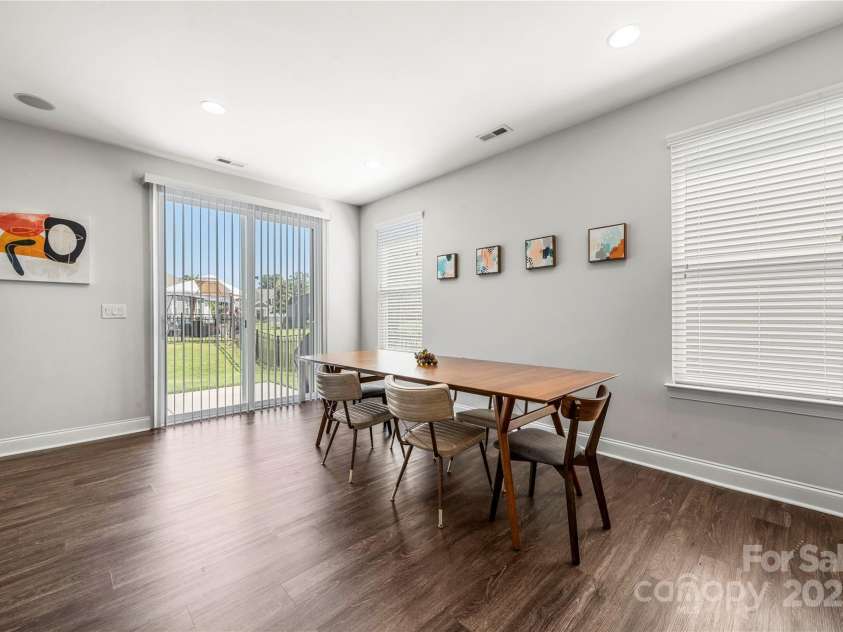 1009 Kemp Road, Indian Trail, NC 28079.  MLS# CAR4273624, YatesRealty ID 33685. 8' tall rear sliding door provides ample light
