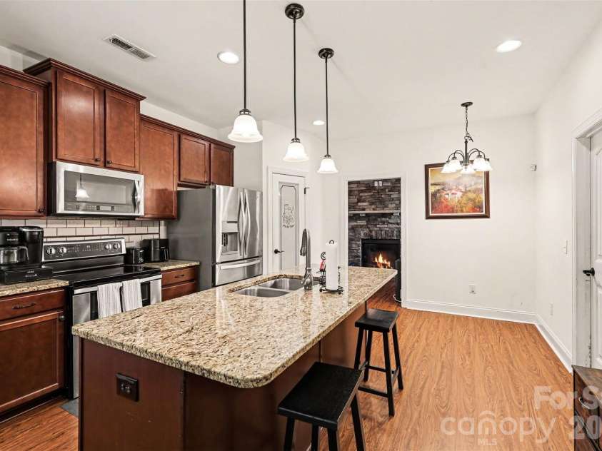 964 Mathis Avenue, Salisbury, NC 28146.  MLS# CAR4390252, YatesRealty ID 33689. Open concept kitchen
