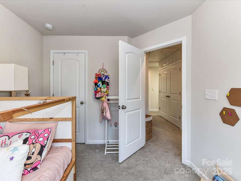 2313 Lazette Drive, Charlotte, NC 28216.  MLS# CAR4291354, YatesRealty ID 33693. Bedroom 4 on 3rd level!