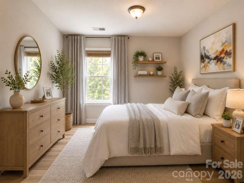 4857 Annelise Drive, Harrisburg, NC 28075.  MLS# CAR4392281, YatesRealty ID 33697. Bedroom Virtual staging