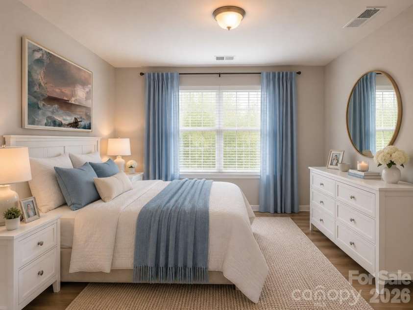 4857 Annelise Drive, Harrisburg, NC 28075.  MLS# CAR4392281, YatesRealty ID 33697. Bedroom Virtual staging