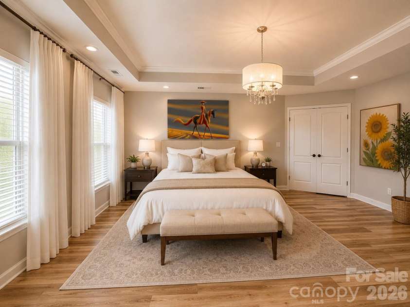 4857 Annelise Drive, Harrisburg, NC 28075.  MLS# CAR4392281, YatesRealty ID 33697. Master Virtual staging