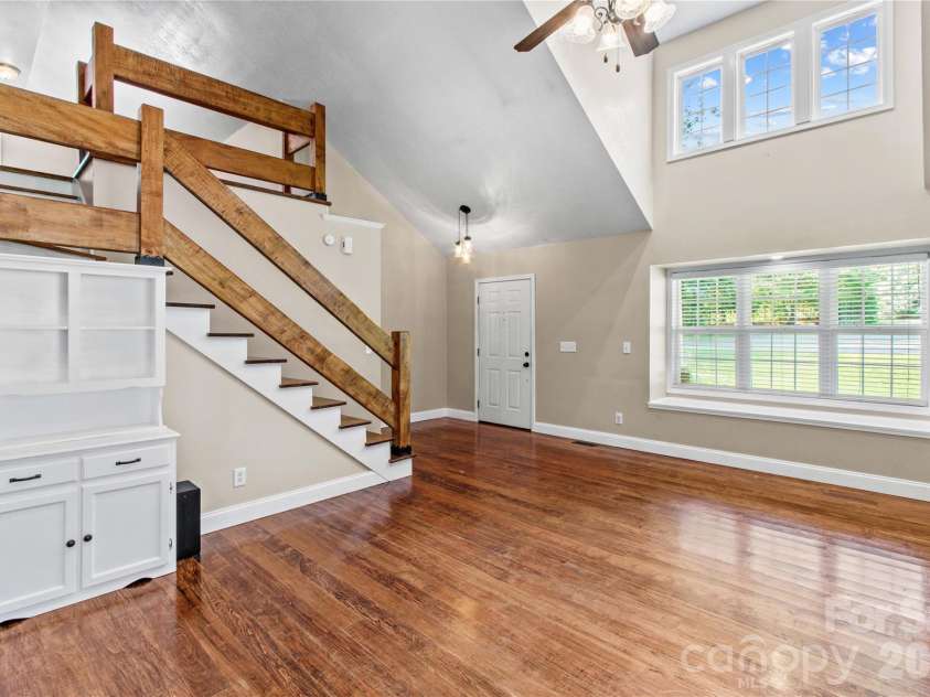 215 Meadow Lake Drive, Salisbury, NC 28146.  MLS# CAR4291335, YatesRealty ID 33699. Stairs to loft.