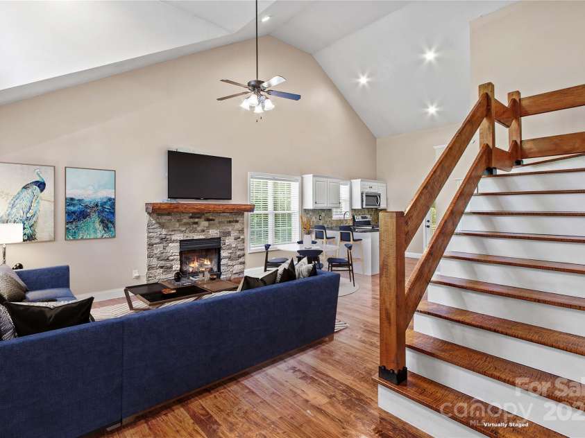 215 Meadow Lake Drive, Salisbury, NC 28146.  MLS# CAR4291335, YatesRealty ID 33699. VS- Living Room