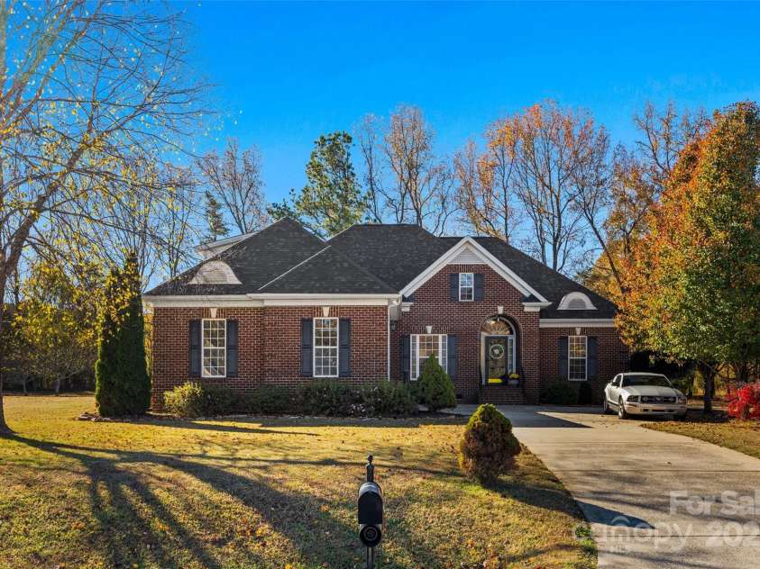 5916 Newell Drive, Monroe, NC 28112.  MLS# CAR4320671, YatesRealty ID 337. FRONT OF HOME