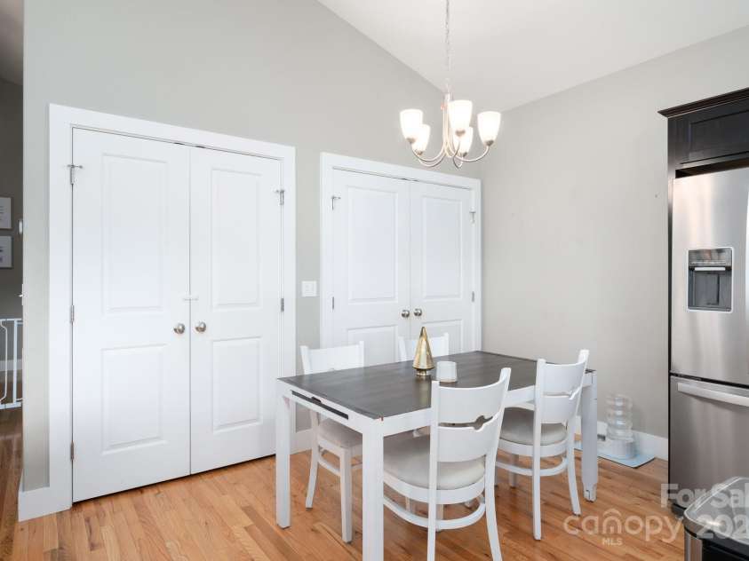 140 Liberty Street, Asheville, NC 28803.  MLS# CAR4219149, YatesRealty ID 3370. Dining Area Includes Large Pantry and Laundry Closet