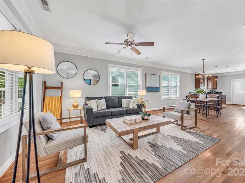 901 Woodruff Place, Charlotte, NC 28208.  MLS# CAR4293979, YatesRealty ID 33700. 