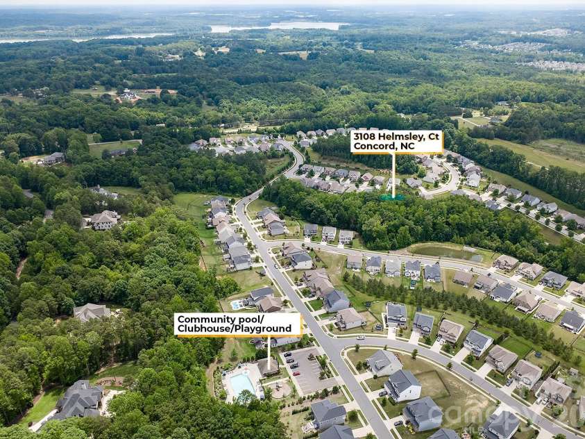 3108 Helmsley Court, Concord, NC 28027.  MLS# CAR4390077, YatesRealty ID 33701. 