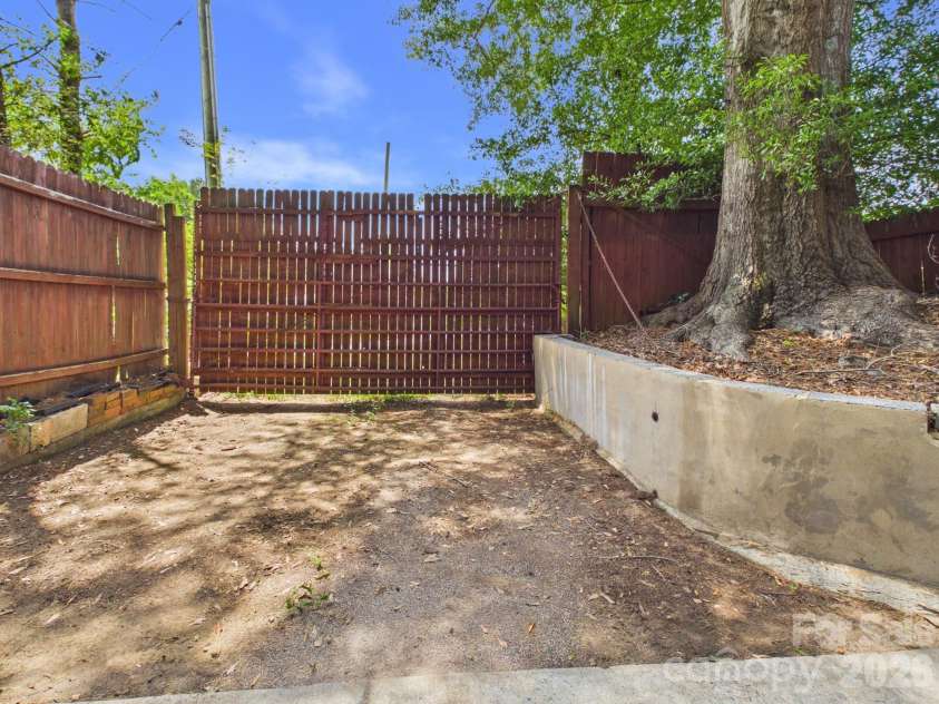 19 Pinecrest Court, Taylorsville, NC 28681.  MLS# CAR4388793, YatesRealty ID 33705. Back gate
