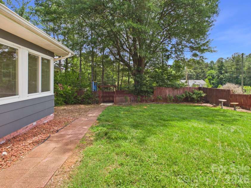 19 Pinecrest Court, Taylorsville, NC 28681.  MLS# CAR4388793, YatesRealty ID 33705. Backyard