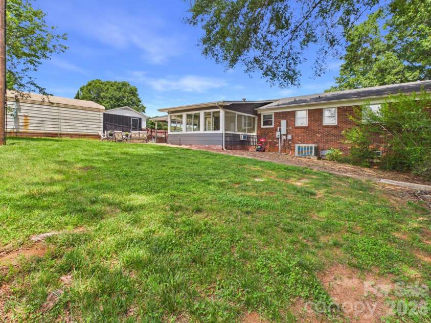 19 Pinecrest Court, Taylorsville, NC 28681.  MLS# CAR4388793, YatesRealty ID 33705. Backyard