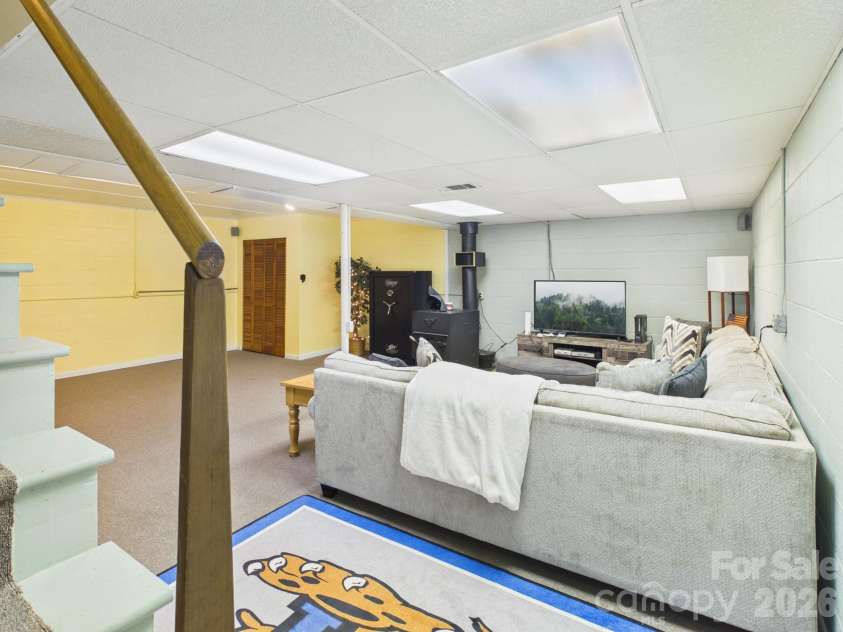 19 Pinecrest Court, Taylorsville, NC 28681.  MLS# CAR4388793, YatesRealty ID 33705. Flex space/Basement