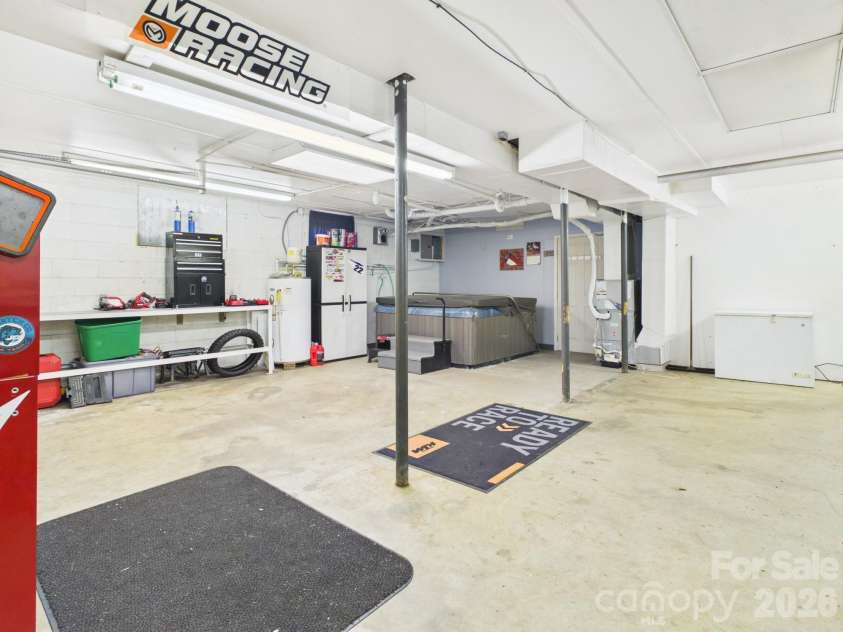 19 Pinecrest Court, Taylorsville, NC 28681.  MLS# CAR4388793, YatesRealty ID 33705. Workshop/Basement