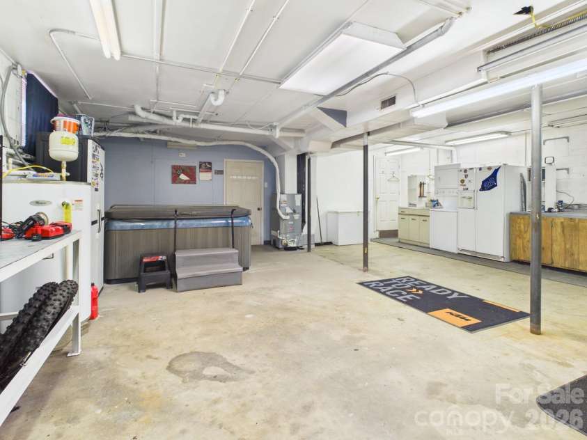 19 Pinecrest Court, Taylorsville, NC 28681.  MLS# CAR4388793, YatesRealty ID 33705. Workshop/Basement