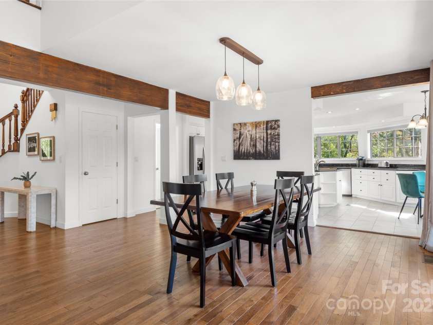 108 June Court, Lake Lure, NC 28746.  MLS# CAR4314287, YatesRealty ID 3371. Dining Room